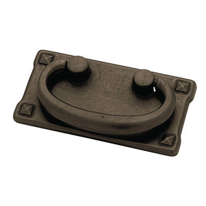 PN0024-PEW 3" Vertical Bail Cabinet Drawer Knob Pull Pewter PN0024-PEW 3" Vertical Bail Cabinet Drawer Knob Pull Pewter