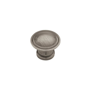 PN0408C-BNP Brushed Nickel 1 1/8"  Cabinet Drawer Knob