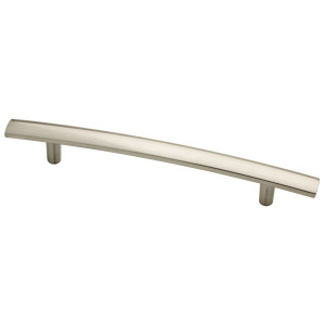 142978 5" Satin Nickel Caroline Arched Cabinet Drawer Knob Pull
