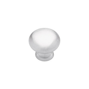 P19610-SC Round Halifax Satin Chrome 1 1/4" Cabinet Drawer Pull Knob P19610-SC Round Halifax Satin Chrome 1 1/4" Cabinet Drawer Pull Knob