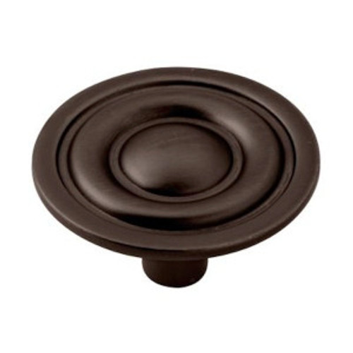 P635BCH-VBR  1 5/16" Venetian Bronze Round Target Cabinet Drawer Pull Knob