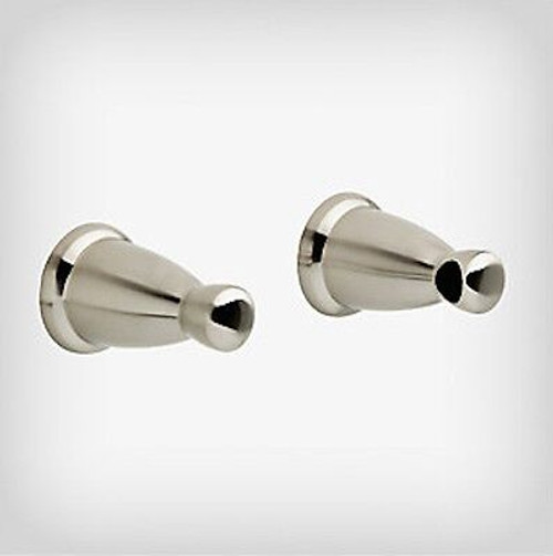 KIN20-SN Kinley Bath Posts for Towel Bar Satin Nickel Finish