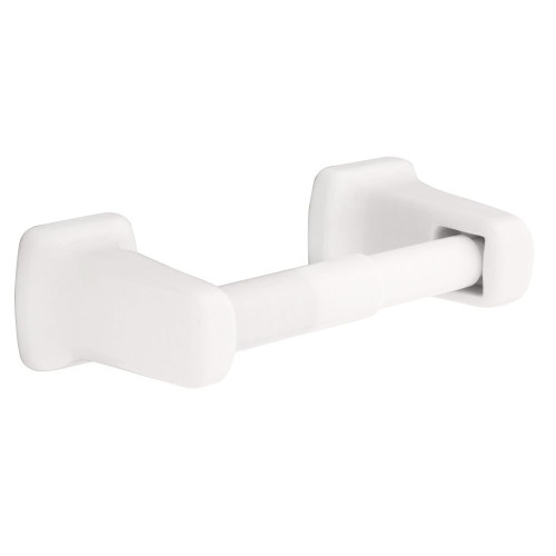 D8008W Tuscan Ceramic Bath Toilet Paper Holder White Finish