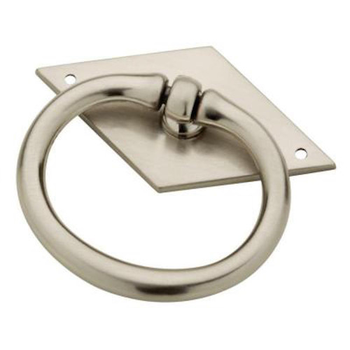 MBP001-SN Midcentury Modern Replica Bail Satin Nickel Cabinet Drawer Pull