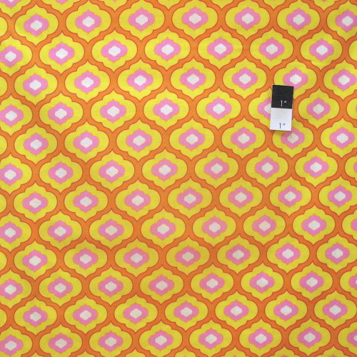 Dena Designs PWDF126 Pretty Little Things Ella Orange Cotton Fabric By Yard