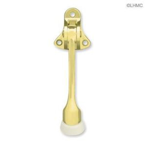 B40013G-PB Brass Plated Door Holder Stop