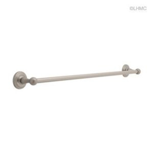 127724 Jamestown Bath 18" Towel Bar Satin NIckel Finish