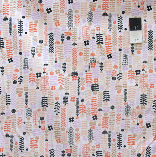 Erin McMorris PWEM070 Distrikt Greenway Petal Cotton Fabric By The Yard