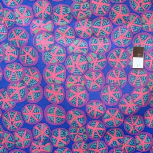 Brandon Mably PWBM032 St. Clements Blue Fabric By The Yard