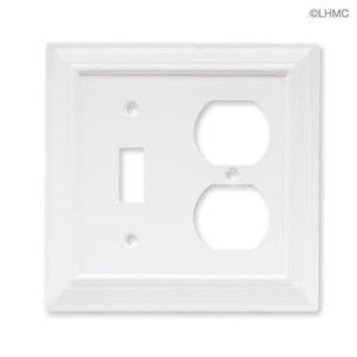 64544 White Architect Single Switch / Duplex Cover