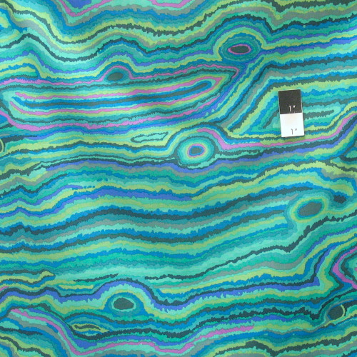 Kaffe Fassett PWGP131 Jupiter Jade Cotton Fabric By The Yard