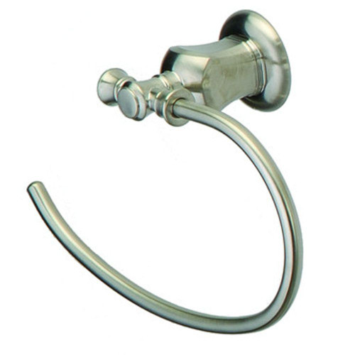 Pegasus Verdanza Towel Ring Brushed Nickel Finish