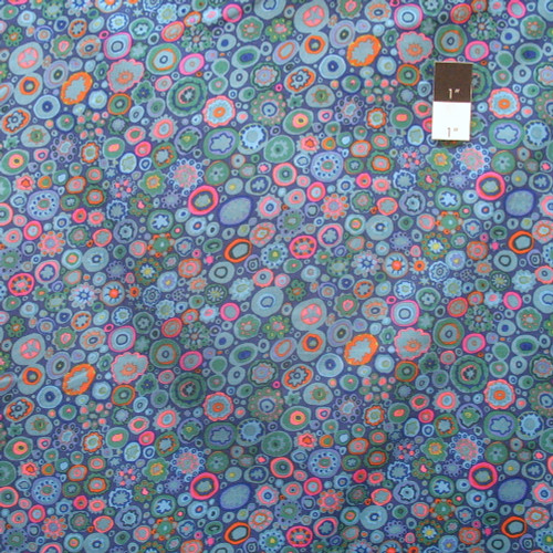 Kaffe Fassett PWGP020 Paperweigh​t Teal Cotton Fabric By The Yard