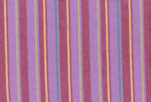 Kaffe Fassett Alternating Stripe Lavender Woven Cotton Fabric By Yd