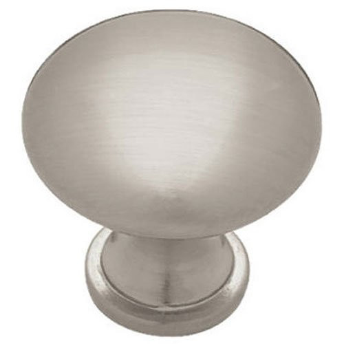 Liberty P50154L-STN-U1 1 1/4" Satin Nickel Round Garrett Cabinet Drawer Knob 10 Pack