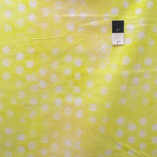 Henry Glass 9694 Dots Yellow Cotton Quilting Fabric By Yard