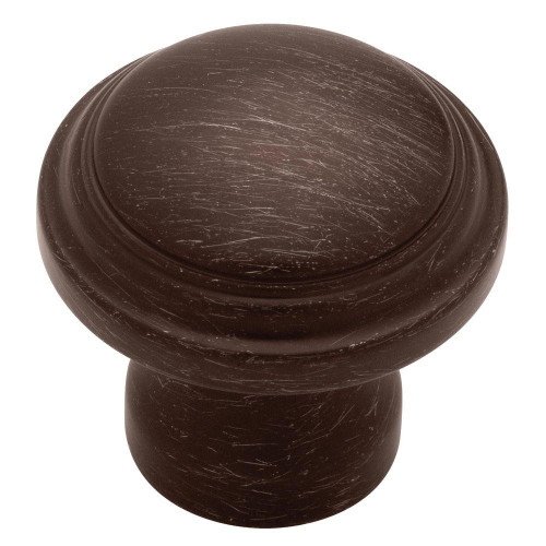 P15569C-VBR 1 1/4" Domed Raised Panel Venetian Bronze Cabinet Drawer Knob