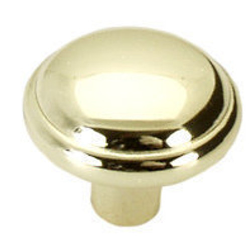 A39420BP  1" Brass Cabinet Drawer Pull Knob