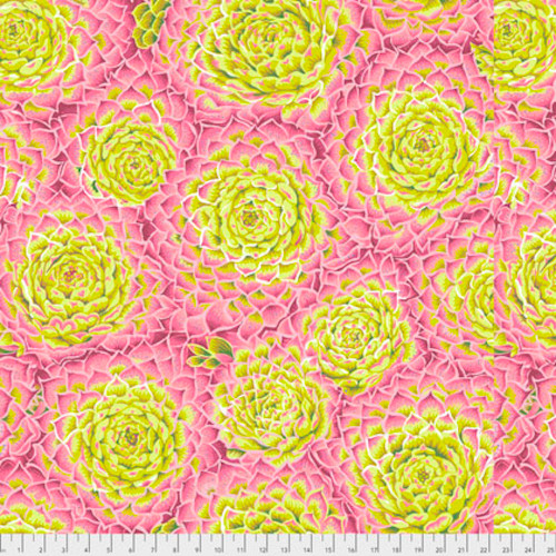 Philip Jacobs PWPJ091 Succulent Lime Cotton Quilting Fabric By Yard