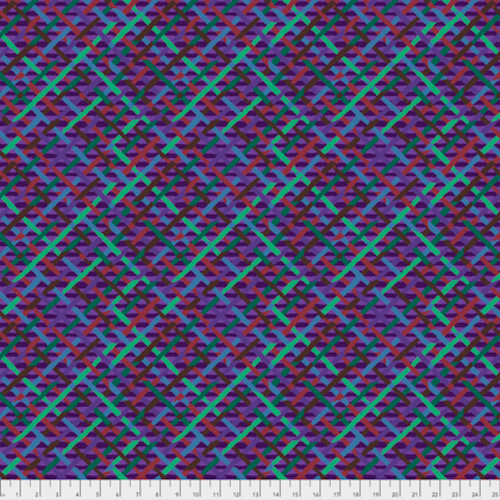 Brandon Mably PWBM037 Mad Plaid Purple Quilting Cotton Fabric By The Yard