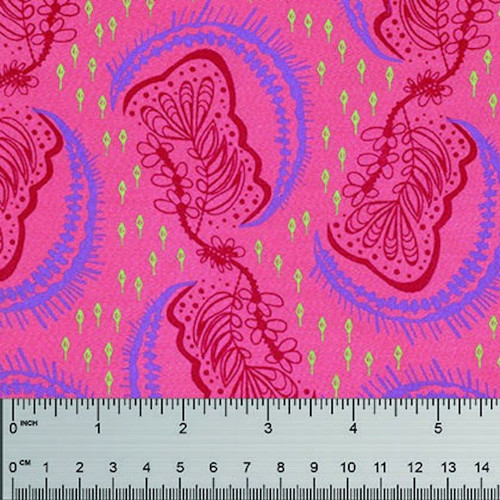 Anna Maria Horner QBTP001 Halos Coral 108" Wide Quilt Backing Fabric By Yd