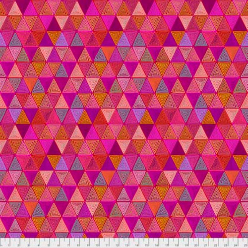 Odile Bailloeul PWOB004 Broderie Boheme Labyrinth Autumn Fabric By Yd