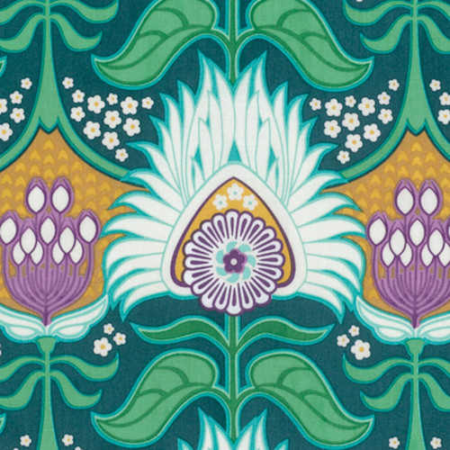 Joel Dewberry PWJD136 Modernist Aurora Peacock Cotton Quilting Fabric By Yard