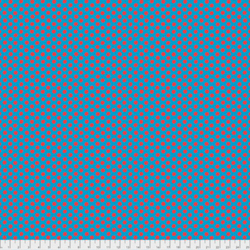 Kaffe Fassett PWGP070 Spot Aqua Cotton Fabric By Yd