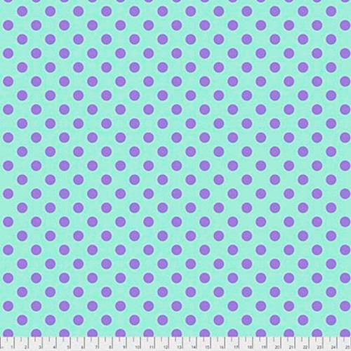 Tula Pink PWTP118 All Stars Pom Poms Petunia Cotton Fabric By Yard