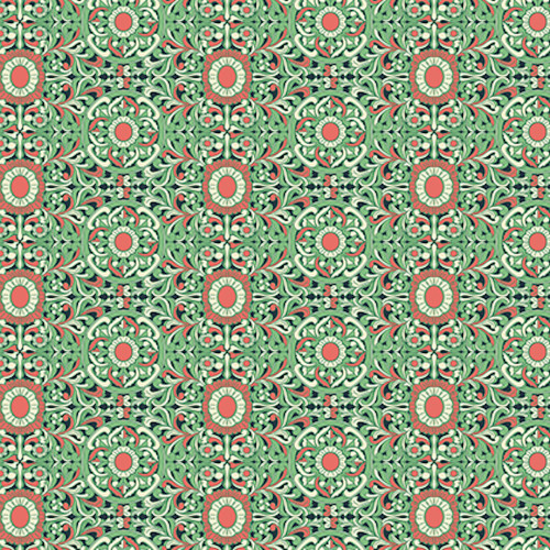 Joel Dewberry Florabelle PWJD148 Filigree Sedona Cotton Fabric By Yd