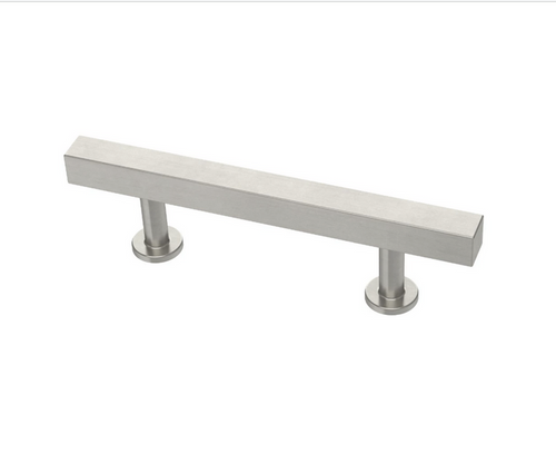 Liberty 085-03-4102 3" Satin NIckel Square Bar Cabinet Drawer Pull 2 Pack