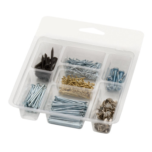 Coceca 200 Pack Zinc Tiny Nails for Hanging Pictures