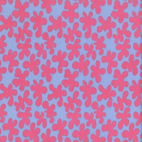 Kaffe Fassett PWKF005 Artisan Squiggle Pink Quilting Fabric By Yard