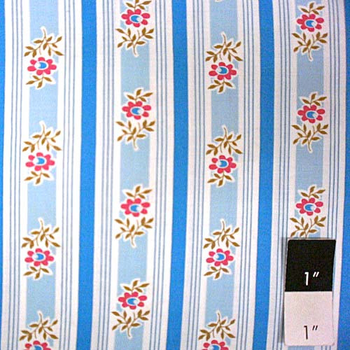 Jennifer Paganelli Poodle Siobahn Blue Fabric By Yd