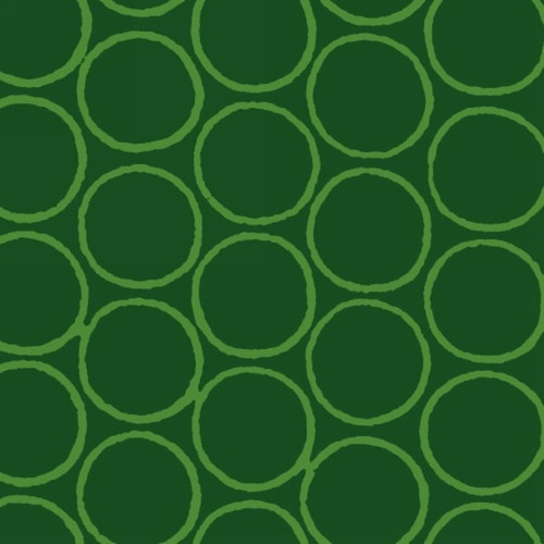 Studio E 3761 Modern Batiks Circles Dk Green Quilting Fabric By Yard