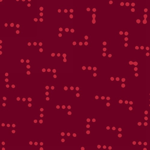 Studio E 3760 Modern Batiks Dots Burgundy Quilting Fabric By Yard