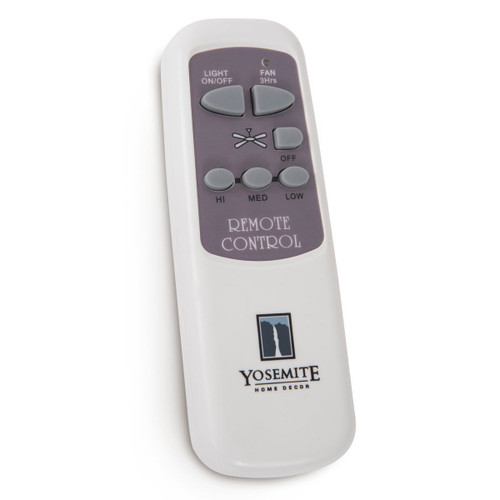 Yosemite Home Decor Remote Control for Ceiling Fans with 153mm Motor