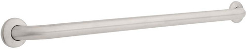 Franklin Brass 5636 1 1/2" OD 36" Concealed Mount Safety Bath Grab Bar Stainless Steel