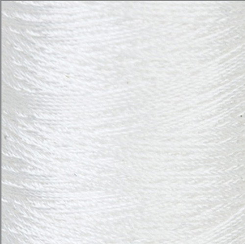 Seta Reale 100% Silk Sewing & Embroidery Thread #7900 White 87 yd