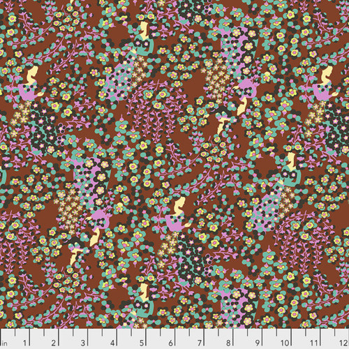 Amy Butler Natural Beauty CPAB016 Goddess Carmel Cotton Fabric By Yard