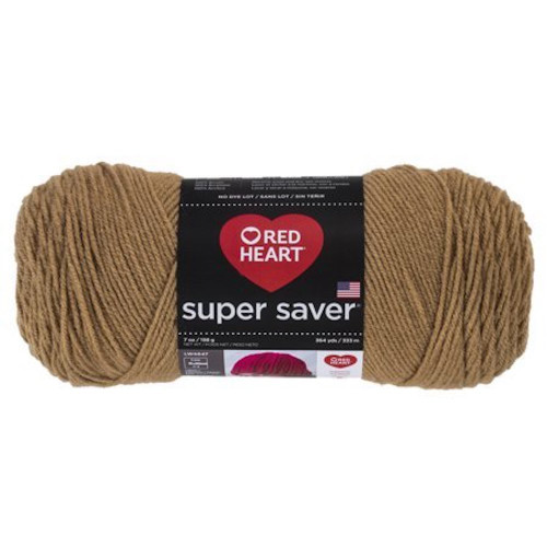 Red Heart Super Saver Warm Brown Variagated Knitting & Crochet Yarn