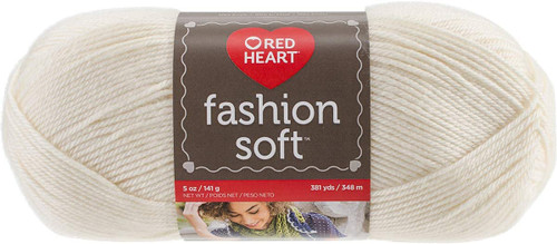 Red Heart Soft Yarn-Off White