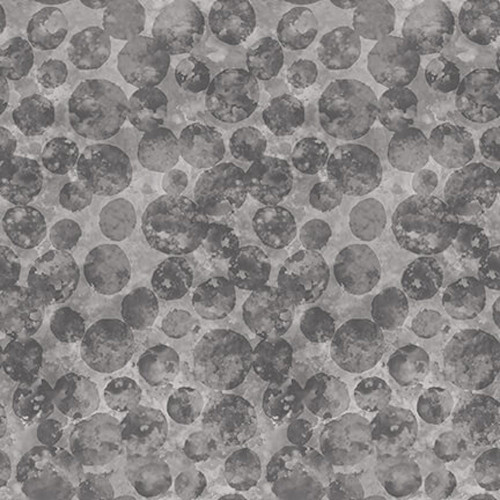 Blank Quilting 9953-95Tessellations Twice Dots Gray Cotton Fabric by The Yard