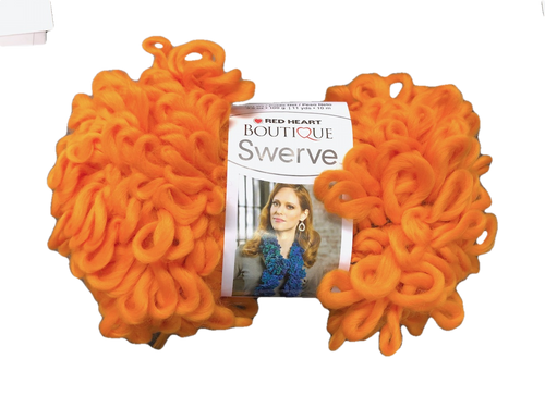 Red Heart Boutique Swerve Orange Knitting & Crochet Yarn