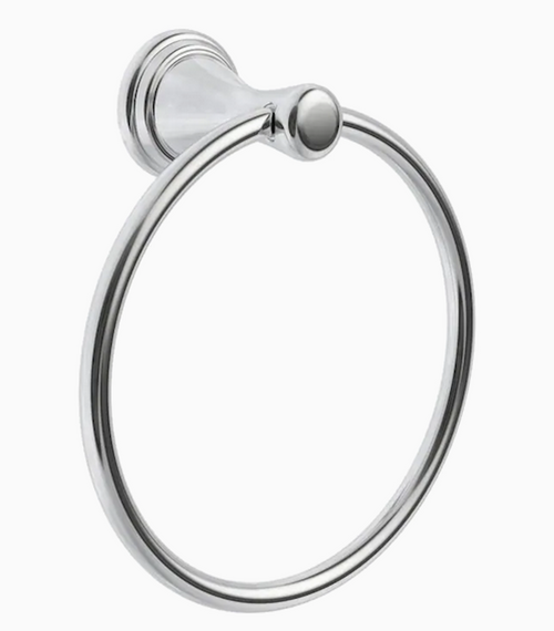 Peerless SIDE46-PC Bayside Polished Chrome Bath Towel Ring