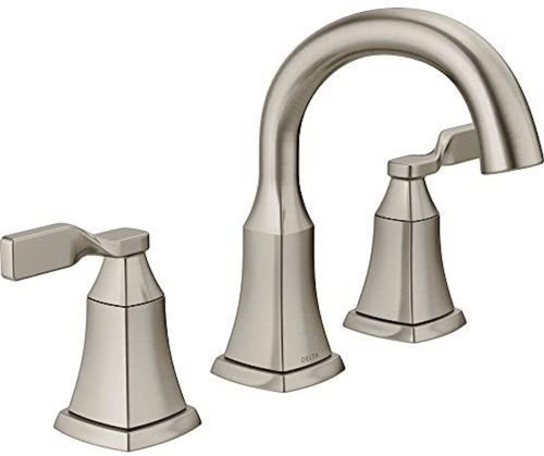 Delta 35766LF-SP Sawyer 8" Widespread Bath Faucet Spotshield Brushed Nickel