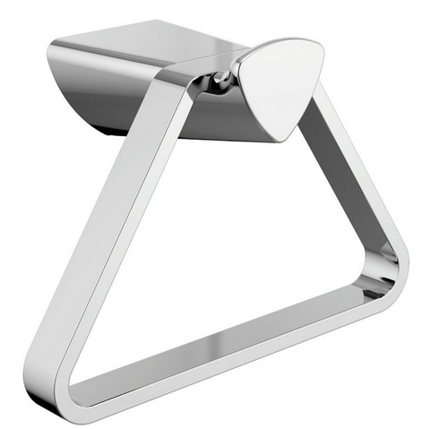 Delta 774446 Zura Bath Triangle Towel Ring Chrome Finish