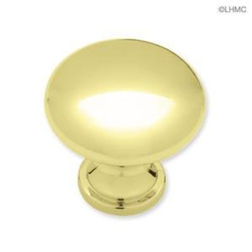 Liberty P11747V-PB-C 1 1/4"  Brass Round Cabinet Drawer Knob