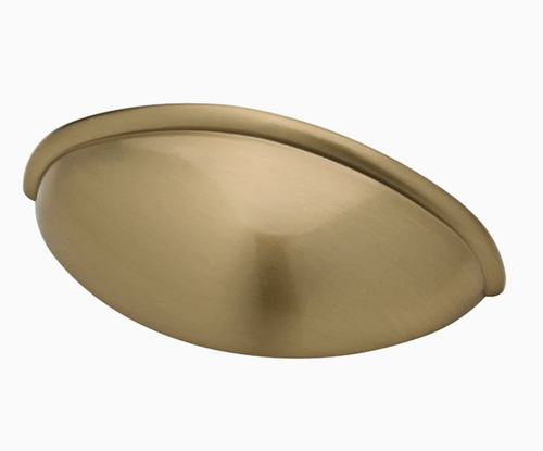 Liberty PN0601W-CZ Champagne Bronze 2 1/2" Cup Style Cabinet Drawer Pull