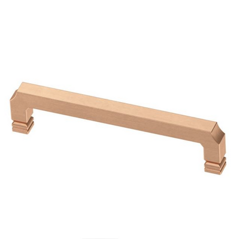 Liberty P38755C-BCP 5 1/16" Notched Cabinet Drawer Pull Brushed Copper